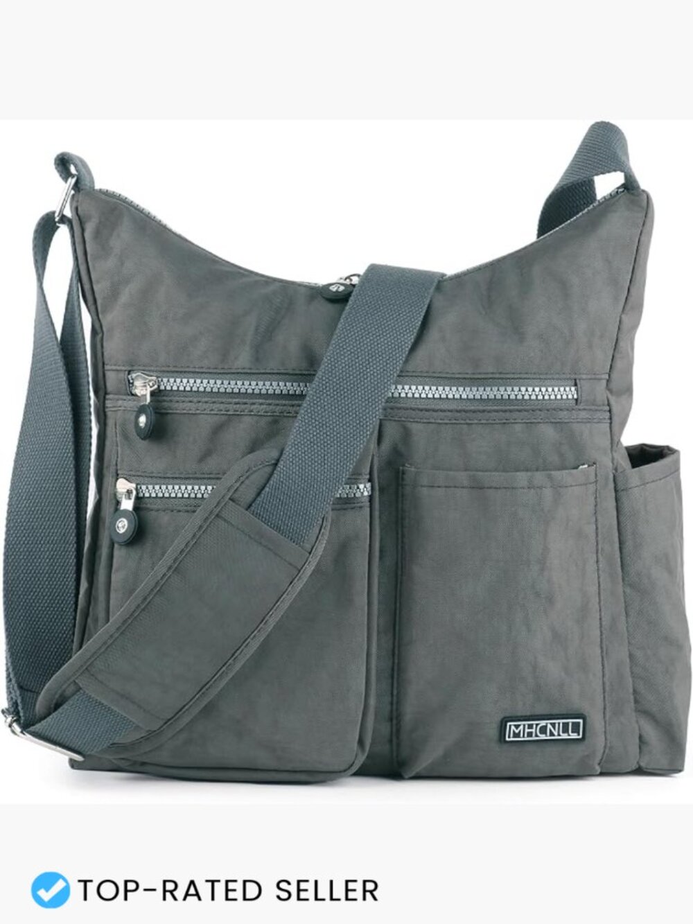 Women's Nylon Crossbody Purse Lightweight Anti-Theft RFID Travel Everyday Bag
